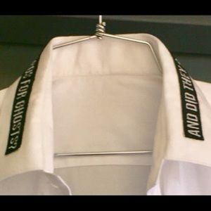 Small - White w/ Concealed Buttons AND DID THEY,,,